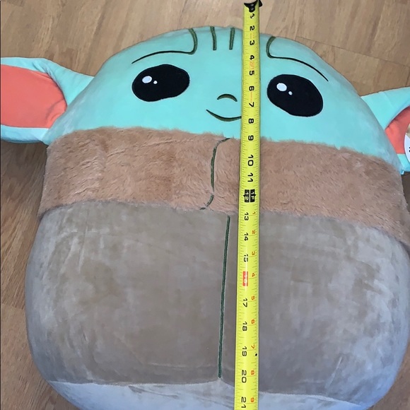 NWT Baby Yoda "The Child" 20" Squishmallow Plush - Picture 6 of 7